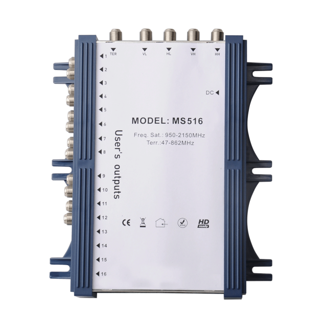 Stand Alone Satellite Multiswitch MS516